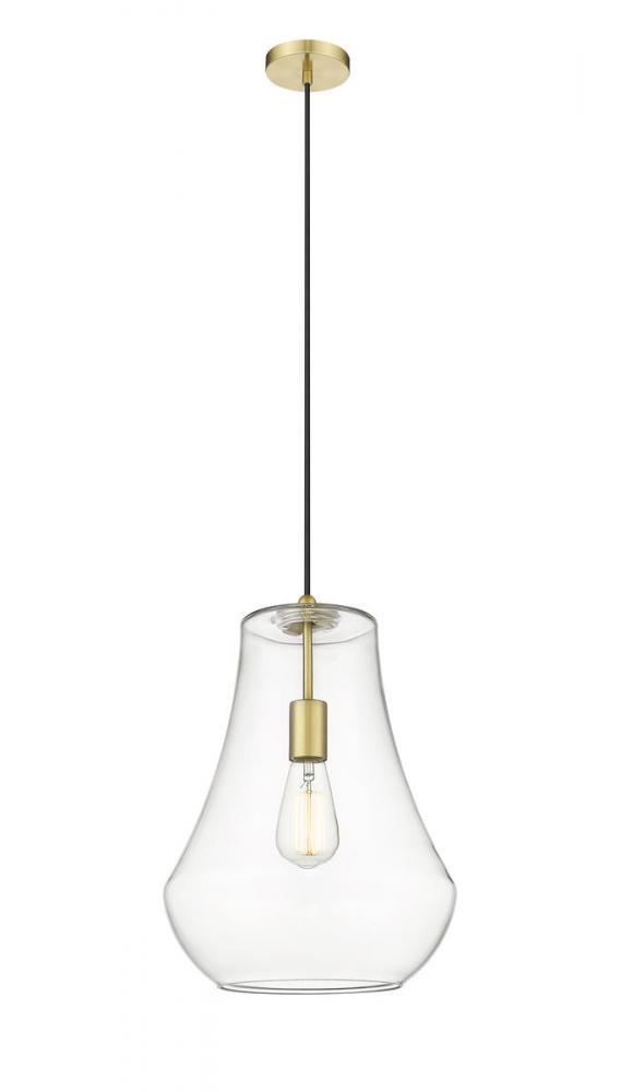 Fairfield - 1 Light - 12 inch - Satin Gold - Cord hung - Mini Pendant