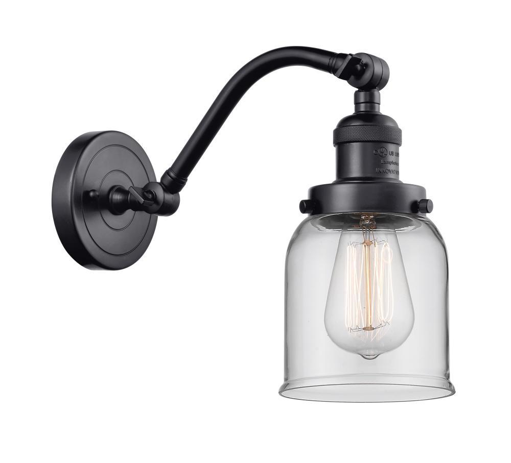 Bell - 1 Light - 5 inch - Matte Black - Sconce