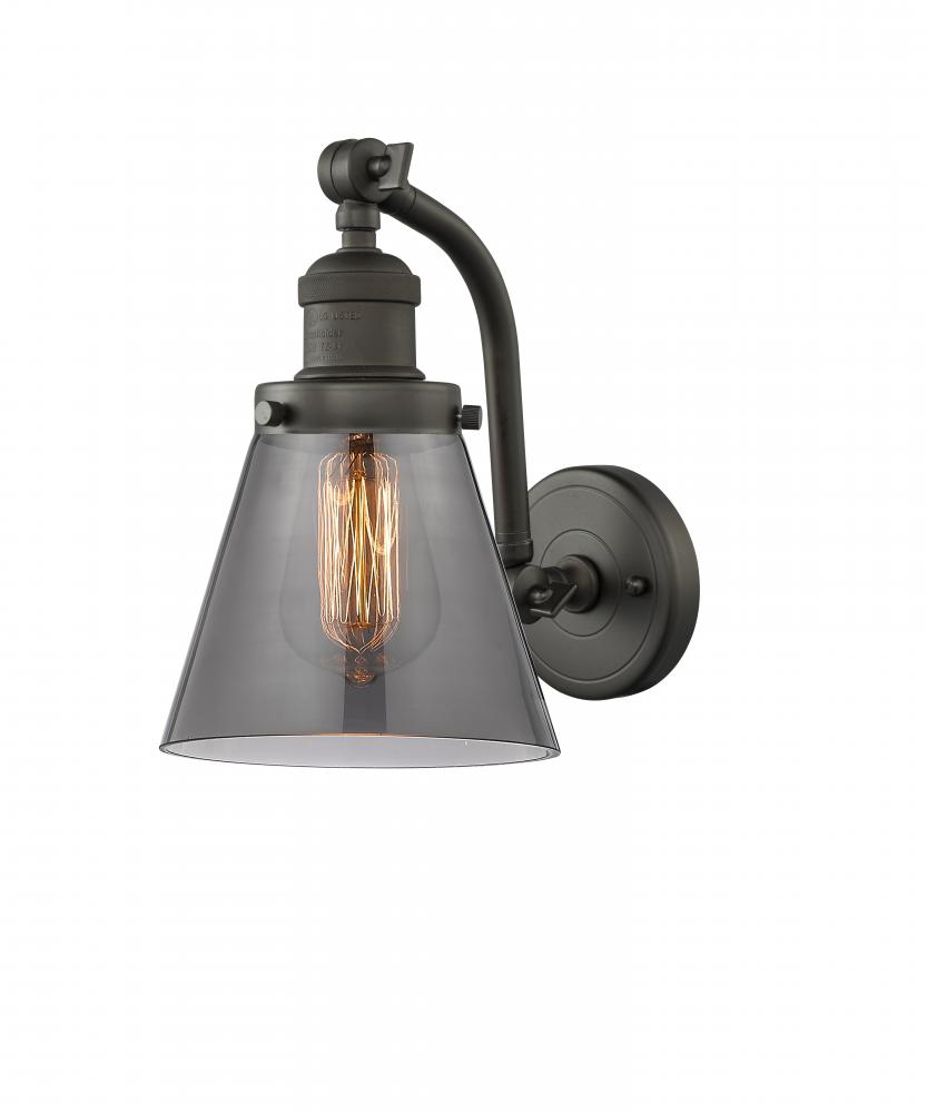 Cone - 1 Light - 7 inch - Oil Rubbed Bronze - Sconce