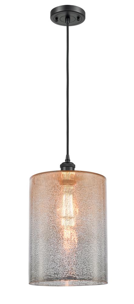 Cobbleskill - 1 Light - 9 inch - Matte Black - Cord hung - Mini Pendant