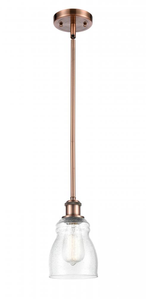 Ellery - 1 Light - 5 inch - Antique Copper - Mini Pendant