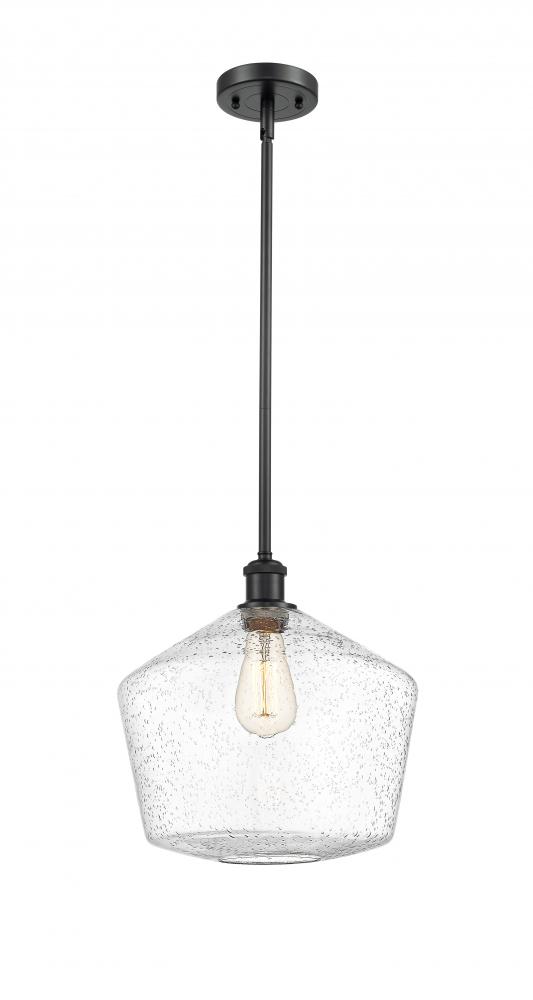 Cindyrella - 1 Light - 12 inch - Matte Black - Mini Pendant