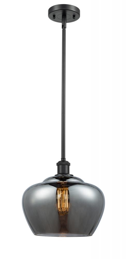 Fenton - 1 Light - 11 inch - Matte Black - Mini Pendant