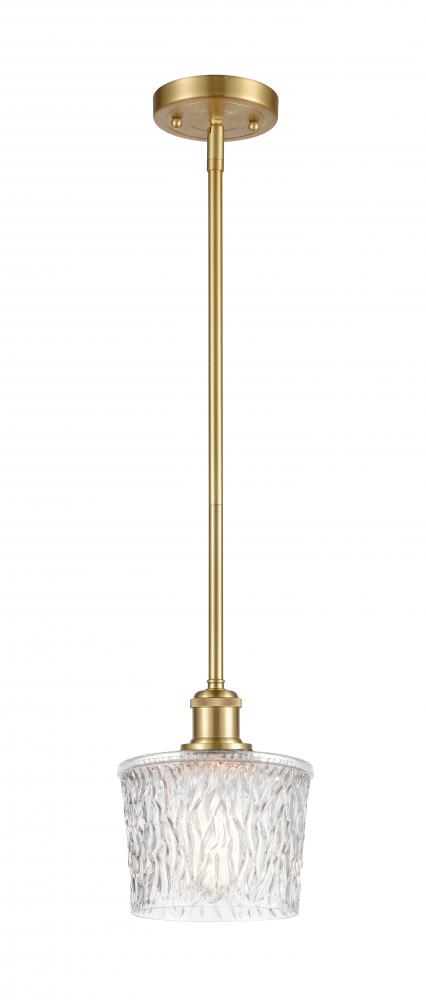 Niagara - 1 Light - 7 inch - Satin Gold - Mini Pendant
