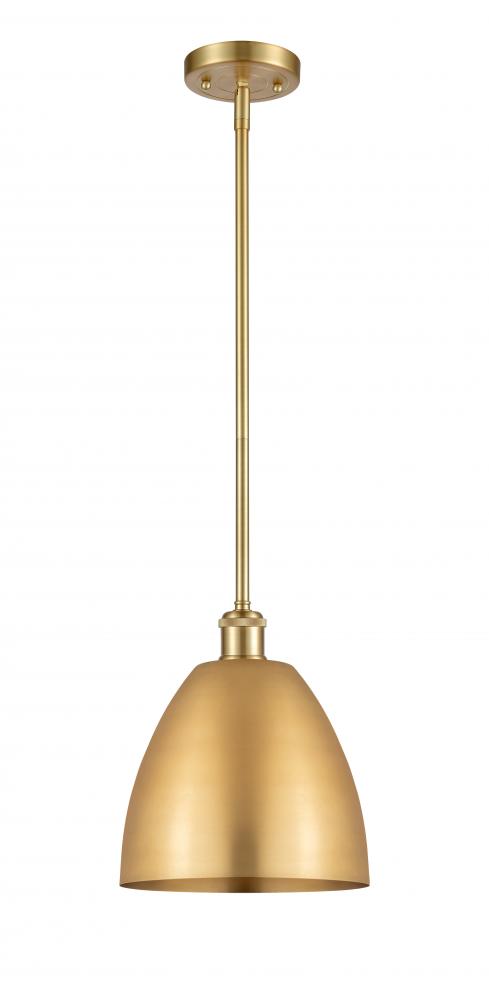 Bristol - 1 Light - 9 inch - Satin Gold - Pendant