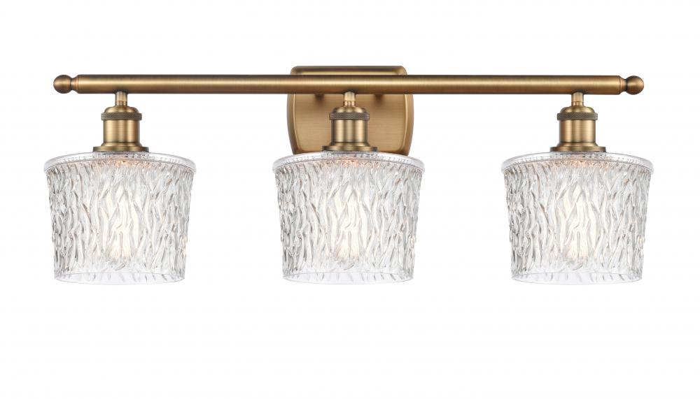 Niagara - 3 Light - 27 inch - Brushed Brass - Bath Vanity Light