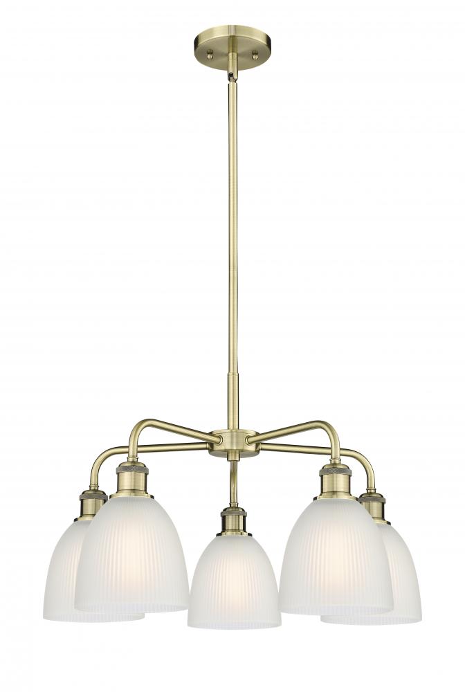 Castile - 5 Light - 24 inch - Antique Brass - Chandelier