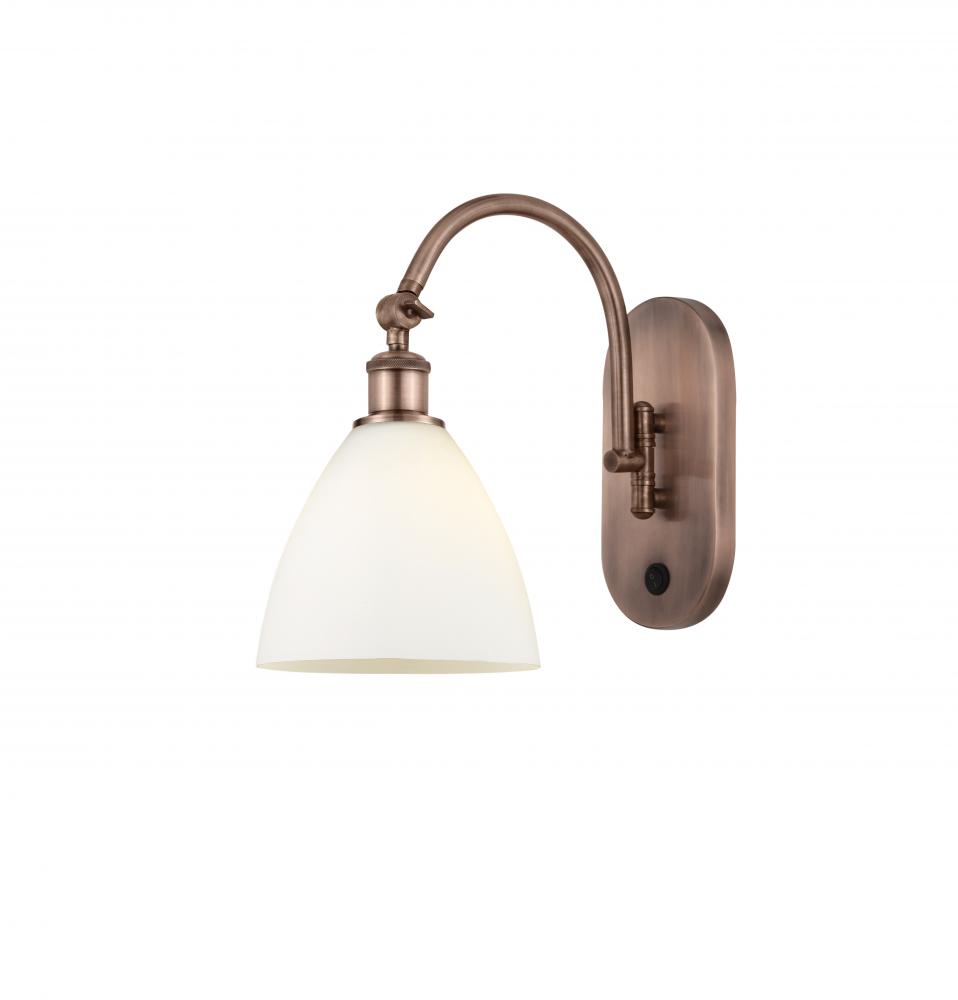 Bristol - 1 Light - 8 inch - Antique Copper - Sconce