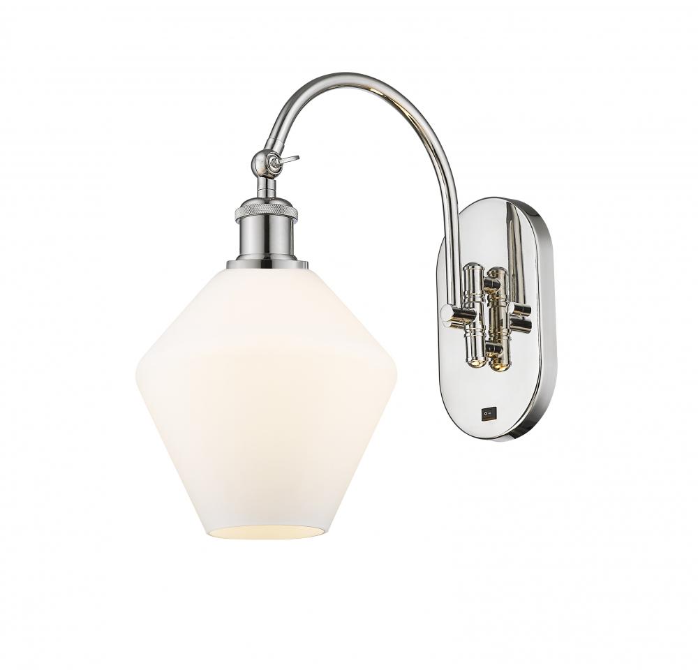 Cindyrella - 1 Light - 8 inch - Polished Nickel - Sconce