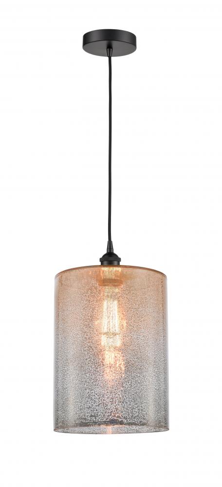 Cobbleskill - 1 Light - 9 inch - Matte Black - Cord hung - Mini Pendant