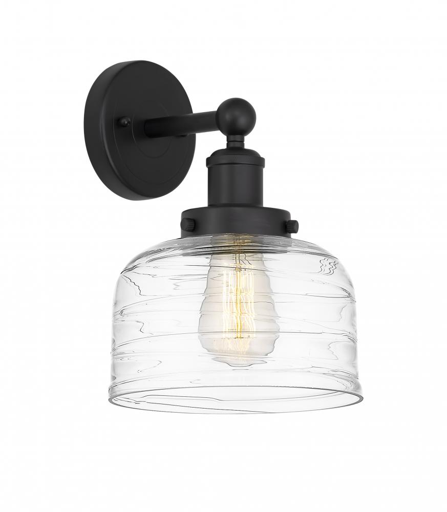 Bell - 1 Light - 8 inch - Matte Black - Sconce