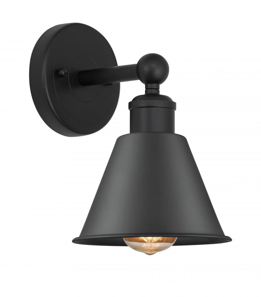 Smithfield - 1 Light - 7 inch - Matte Black - Sconce