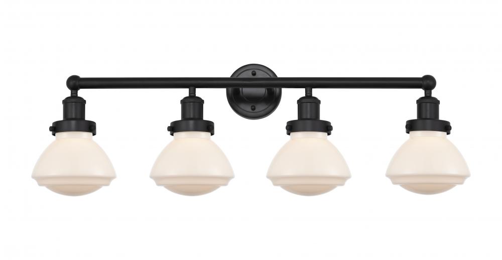 Olean - 4 Light - 34 inch - Matte Black - Bath Vanity Light