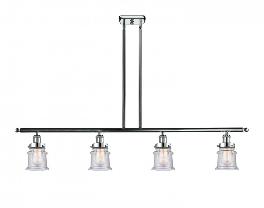 Canton - 4 Light - 48 inch - Polished Chrome - Stem Hung - Island Light