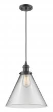 Innovations Lighting 201C-OB-G42-L-LED - Cone - 1 Light - 12 inch - Oil Rubbed Bronze - Cord hung - Mini Pendant