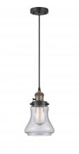  201CSW-BAB-G194-LED - Bellmont - 1 Light - 6 inch - Black Antique Brass - Cord hung - Mini Pendant