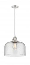  201CSW-PN-G74-L - Bell - 1 Light - 12 inch - Polished Nickel - Cord hung - Mini Pendant