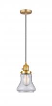 Innovations Lighting 201CSW-SG-G194-LED - Bellmont - 1 Light - 6 inch - Satin Gold - Cord hung - Mini Pendant