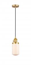 Innovations Lighting 201CSW-SG-G311-LED - Dover - 1 Light - 5 inch - Satin Gold - Cord hung - Mini Pendant