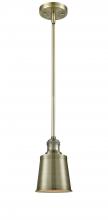  201S-AB-M9-AB-LED - Addison - 1 Light - 5 inch - Antique Brass - Stem Hung - Mini Pendant