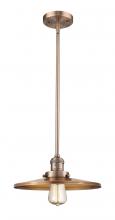  201S-AC-MFR-AC-12-LED - Appalachian - 1 Light - 12 inch - Antique Copper - Stem Hung - Mini Pendant