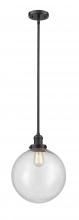  201S-OB-G204-12 - Beacon - 1 Light - 12 inch - Oil Rubbed Bronze - Stem Hung - Mini Pendant