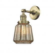  203-AB-G146-LED - Chatham - 1 Light - 7 inch - Antique Brass - Sconce