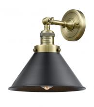  203-AB-M10-BK - Briarcliff - 1 Light - 10 inch - Antique Brass - Sconce