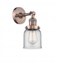  203-AC-G52 - Bell - 1 Light - 5 inch - Antique Copper - Sconce