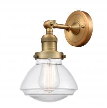  203-BB-G322 - Olean - 1 Light - 7 inch - Brushed Brass - Sconce
