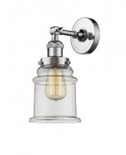  203-PC-G182 - Canton - 1 Light - 7 inch - Polished Chrome - Sconce