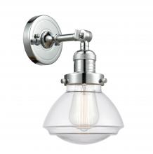  203-PC-G322 - Olean - 1 Light - 7 inch - Polished Chrome - Sconce