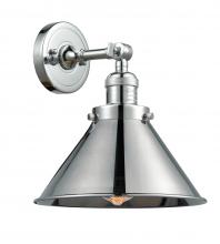  203-PC-M10-PC - Briarcliff - 1 Light - 10 inch - Polished Chrome - Sconce