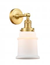 Innovations Lighting 203-SG-G181-LED - Canton - 1 Light - 7 inch - Satin Gold - Sconce