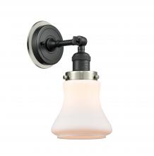  203BK-BPSN-HRSN-G191 - Bellmont - 1 Light - 7 inch - Matte Black - Sconce