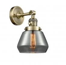  203SW-AB-G173-LED - Fulton - 1 Light - 7 inch - Antique Brass - Sconce