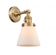  203SW-BB-G61 - Cone - 1 Light - 6 inch - Brushed Brass - Sconce