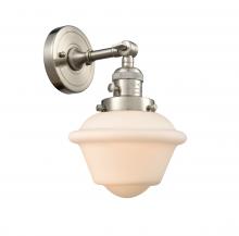  203SW-SN-G531 - Oxford - 1 Light - 8 inch - Brushed Satin Nickel - Sconce