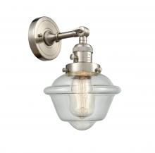  203SW-SN-G534 - Oxford - 1 Light - 8 inch - Brushed Satin Nickel - Sconce