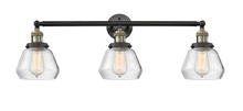  205-BAB-G172 - Fulton - 3 Light - 30 inch - Black Antique Brass - Bath Vanity Light