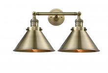  208-AB-M10-AB-LED - Briarcliff - 2 Light - 19 inch - Antique Brass - Bath Vanity Light