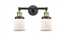  208-BAB-G181S-LED - Canton - 2 Light - 17 inch - Black Antique Brass - Bath Vanity Light