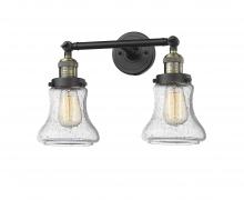  208-BAB-G194-LED - Bellmont - 2 Light - 17 inch - Black Antique Brass - Bath Vanity Light