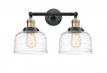  208-BAB-G713 - Bell - 2 Light - 19 inch - Black Antique Brass - Bath Vanity Light