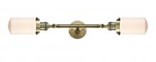  208L-AB-G311-LED - Dover - 2 Light - 5 inch - Antique Brass - Bath Vanity Light