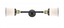  208L-BAB-G181S-LED - Canton - 2 Light - 6 inch - Black Antique Brass - Bath Vanity Light