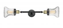  208L-BAB-G194-LED - Bellmont - 2 Light - 6 inch - Black Antique Brass - Bath Vanity Light