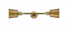  208L-BB-M9-BB-LED - Addison - 2 Light - 5 inch - Brushed Brass - Bath Vanity Light