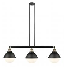  213-BAB-HFS-81-BK-LED - Hampden - 3 Light - 42 inch - Black Antique Brass - Stem Hung - Island Light