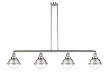  214-SN-HFS-62-SN - Hampden - 4 Light - 52 inch - Brushed Satin Nickel - Stem Hung - Island Light